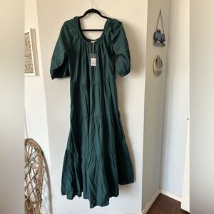 Target Green Cotton Dress